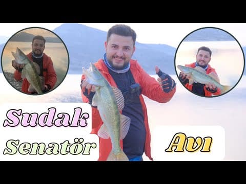 Konya Sudak Avı / Sudak Avı 2021 / Trofe Sudak Avı / Senatör Avı