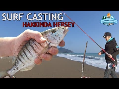 Kıyıdan Surf Casting ile Nasıl Balık Yakalanır? Mırmır Bastı.