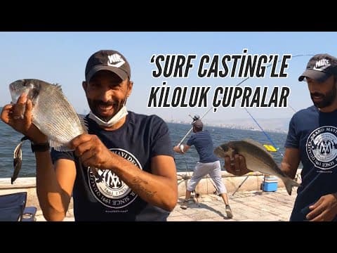 Surf Casting ile Kıyıdan Kiloluk Çupralar